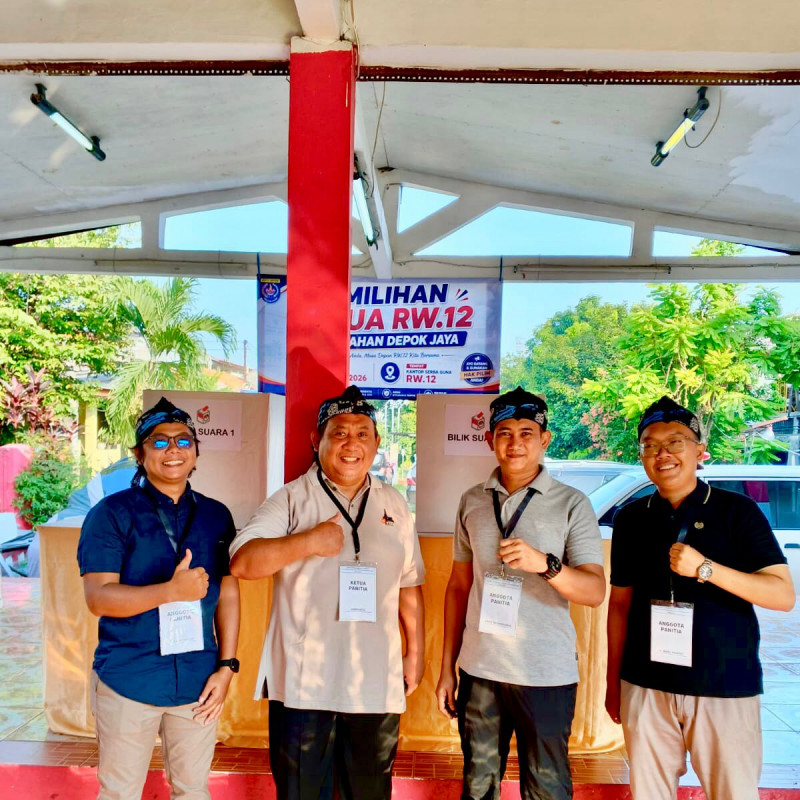 PEMILIHAN RW 12 KELURAHAN DEPOK JAYA